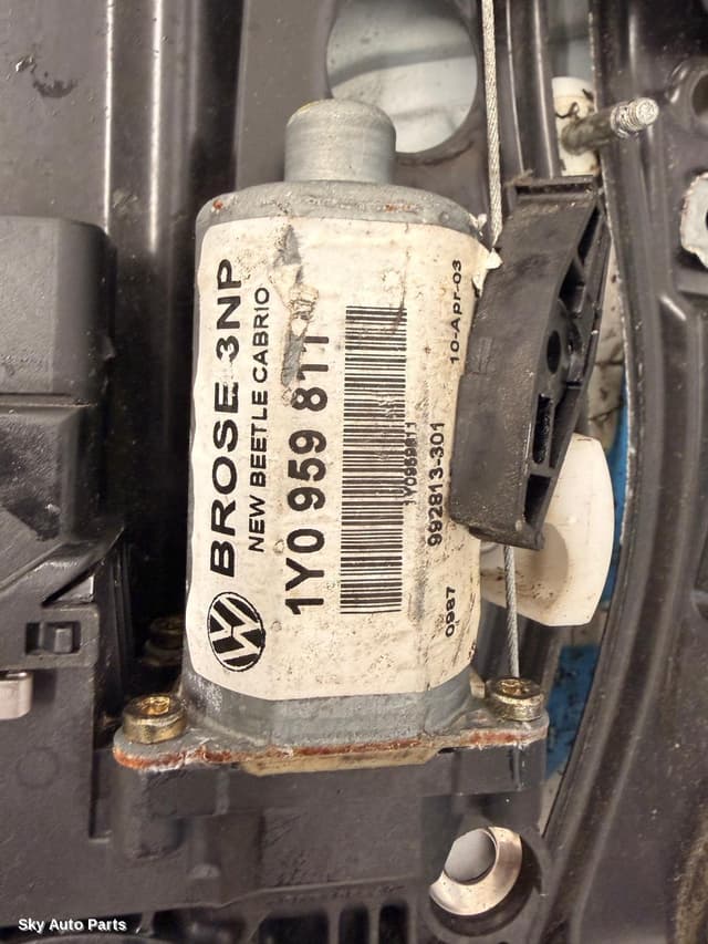 Left Rear Wnd Reg/Motor