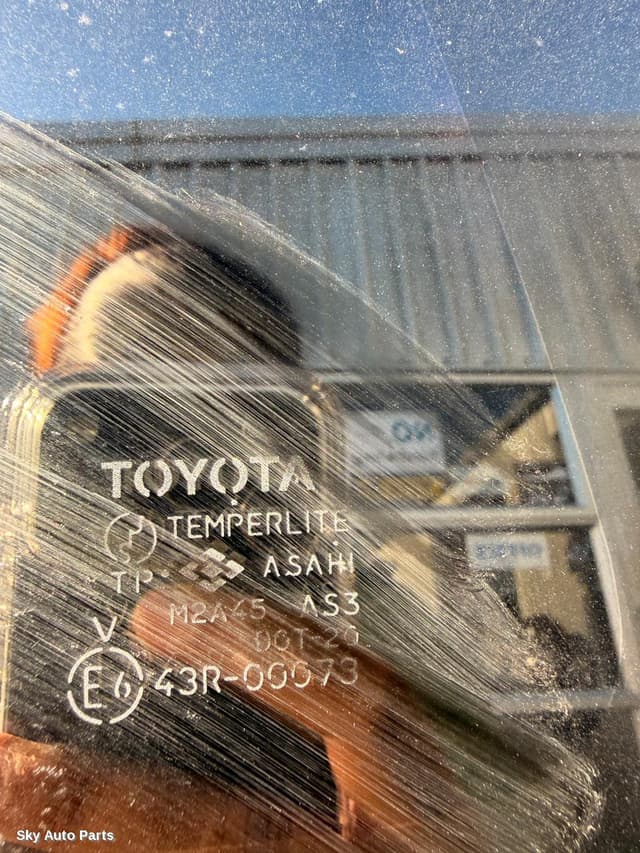 Left Rear Side Glass