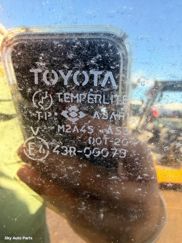Right Rear Side Glass