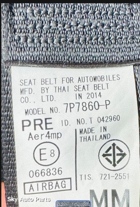 Seatbelt/Stalk