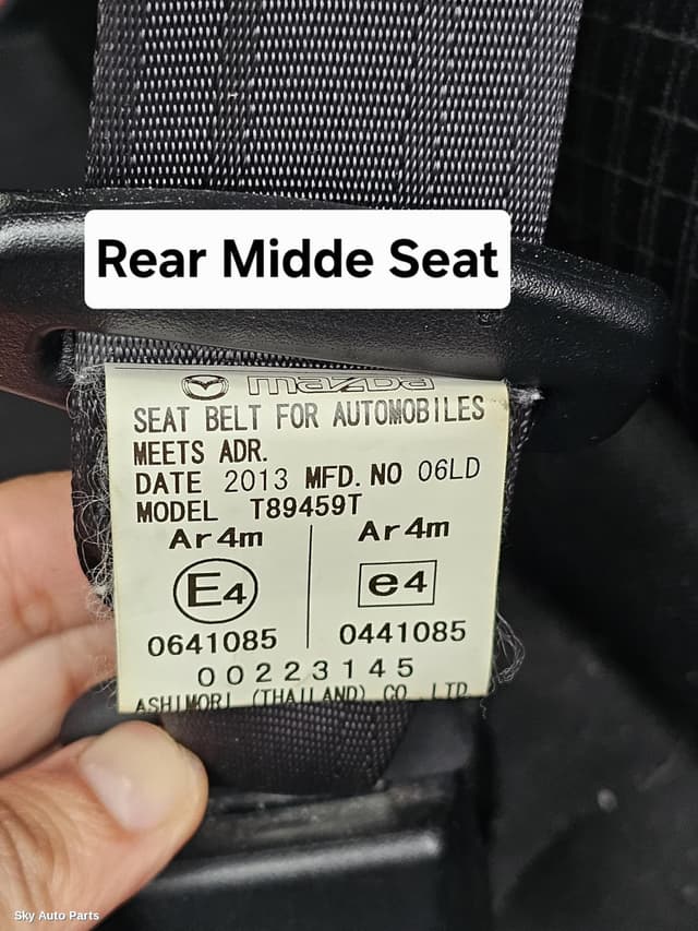 Seatbelt/Stalk