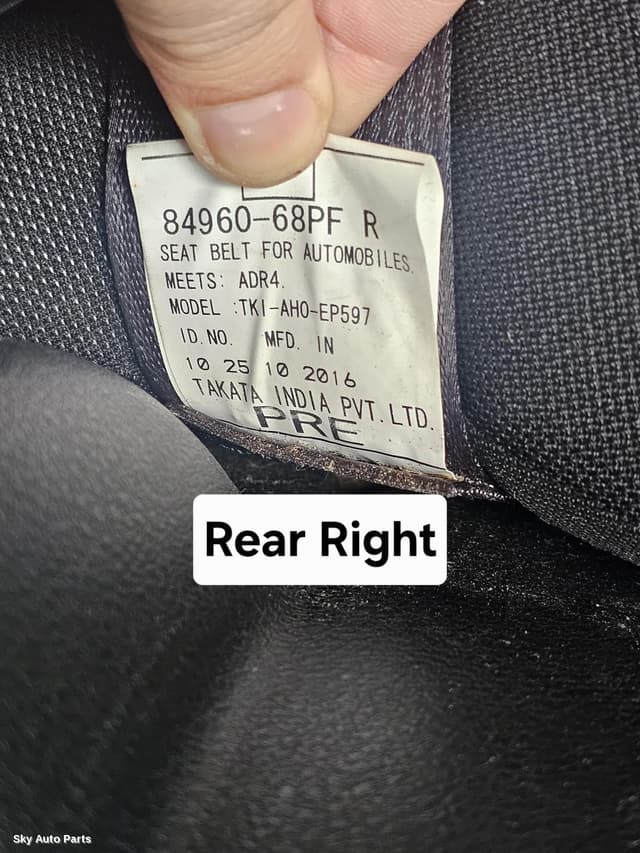 Seatbelt/Stalk