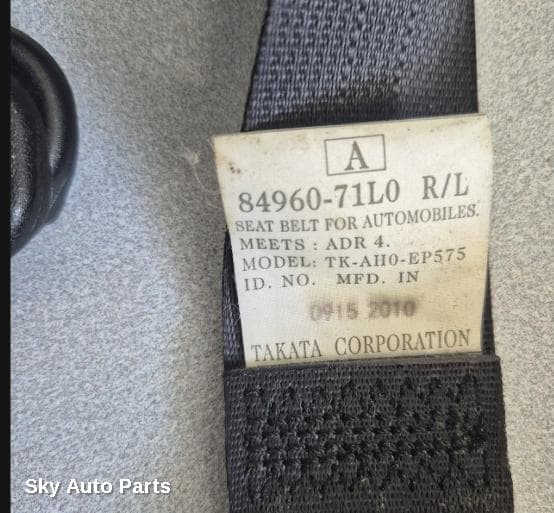 Seatbelt/Stalk