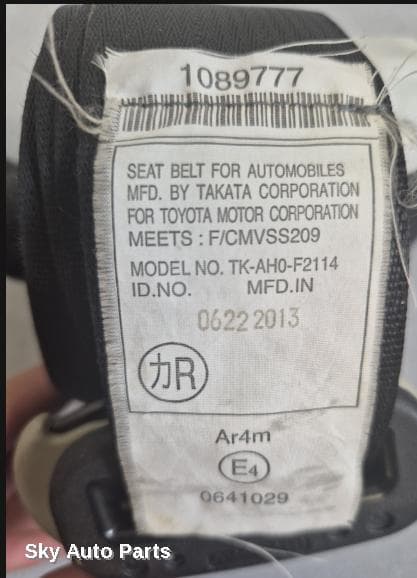 Seatbelt/Stalk