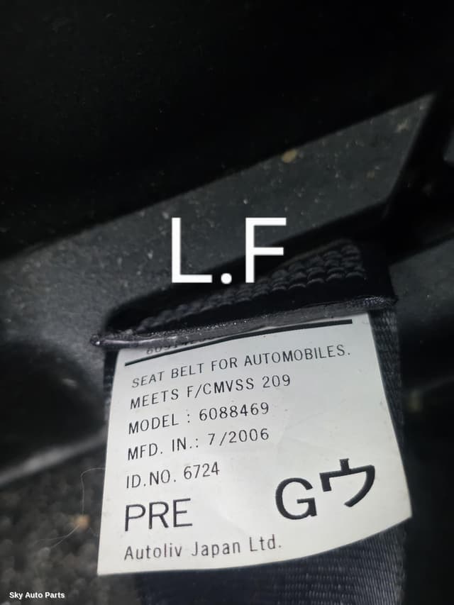 Seatbelt/Stalk