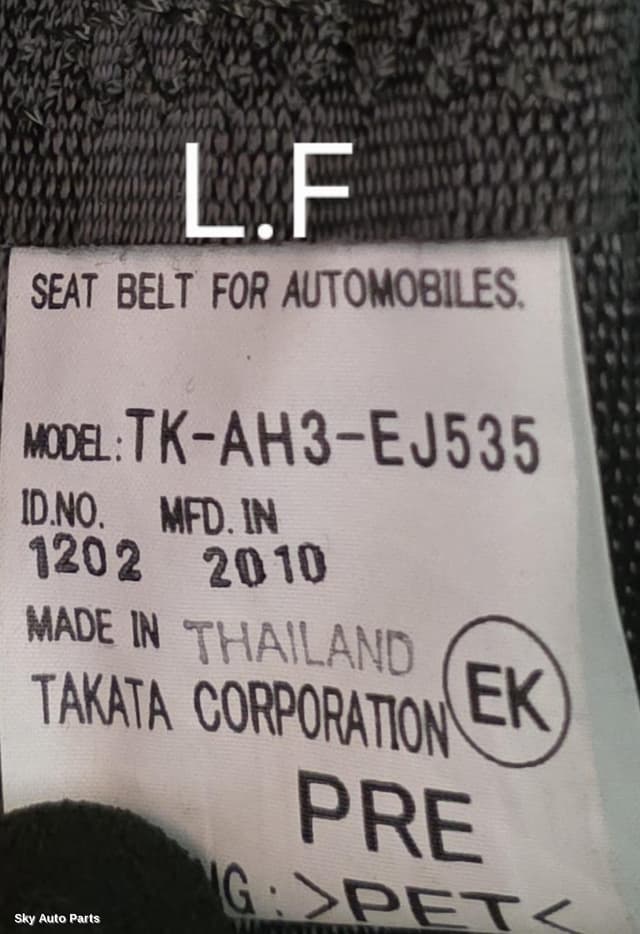 Seatbelt/Stalk
