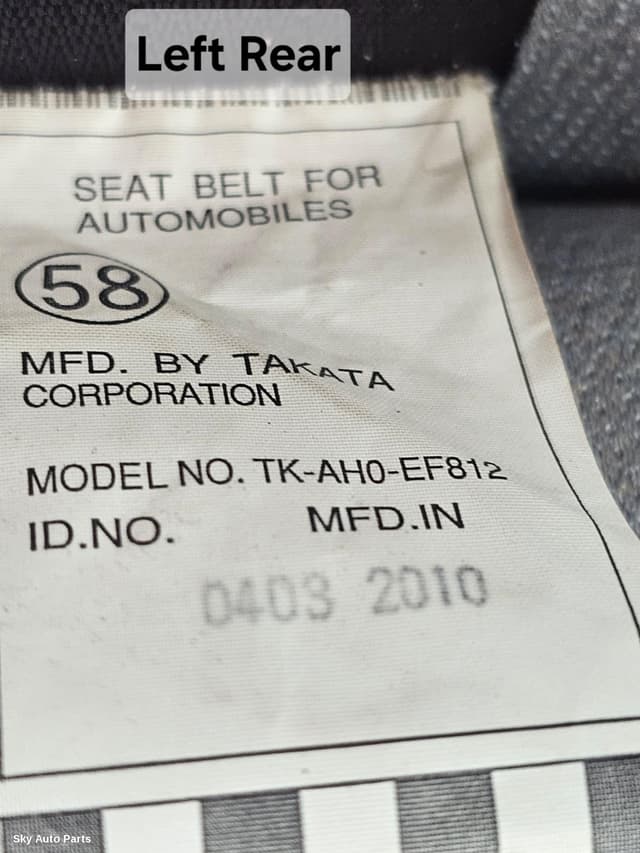 Seatbelt/Stalk