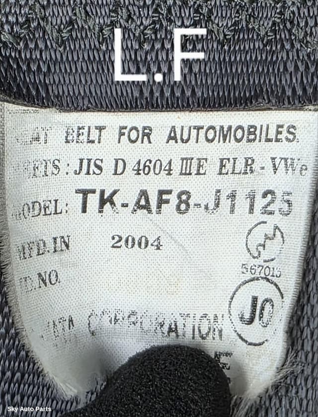 Seatbelt/Stalk