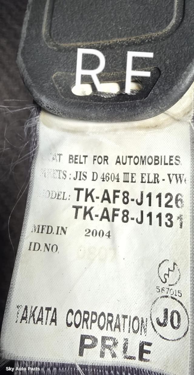 Seatbelt/Stalk