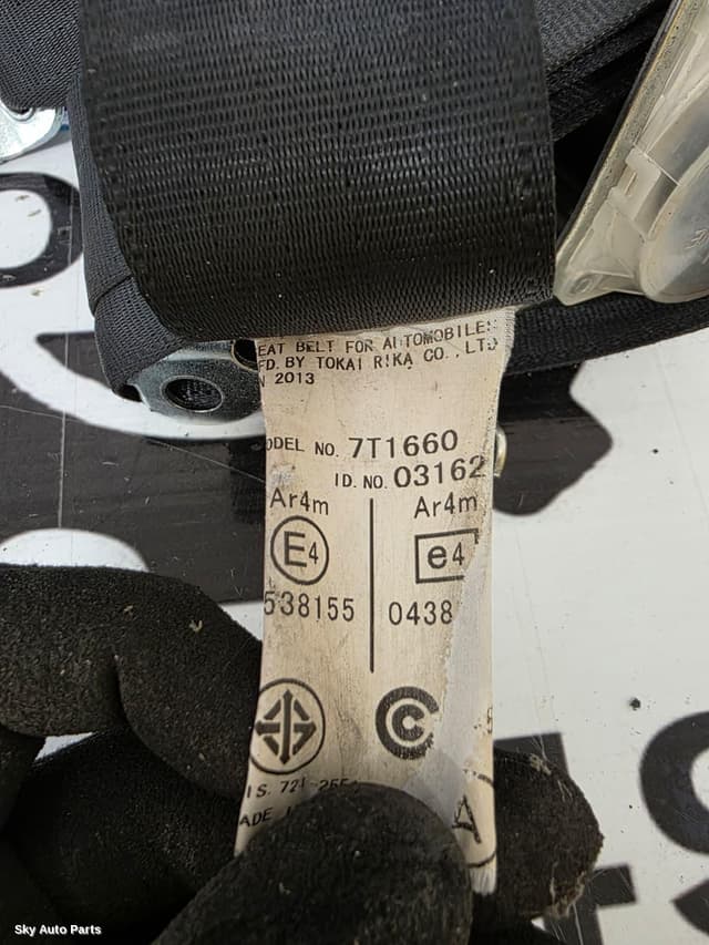 Seatbelt/Stalk